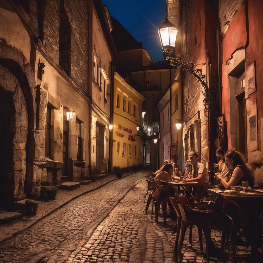 Kazimierz nocą